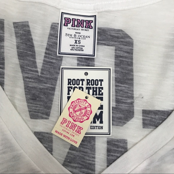 🚫SOLD🚫 NWT VS PINK Angels Baseball Sports V-neck - Picture 7 of 8